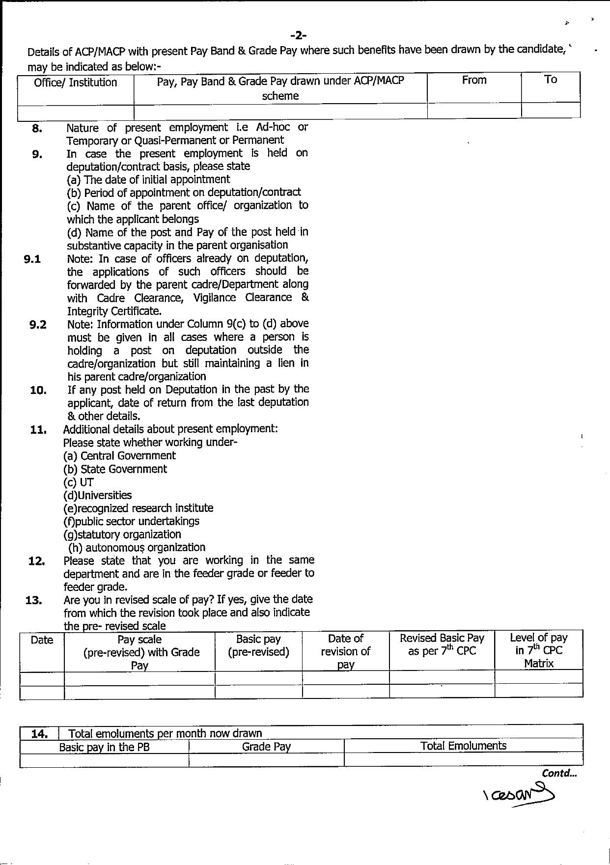 Union Public Service Commission (UPSC) Technical Assistant (Accounts) Recruitment 2024 - Page 4