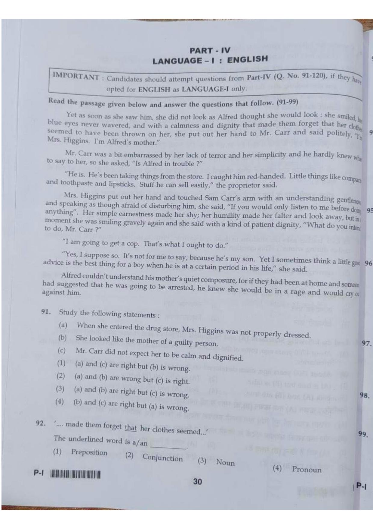 ctet paper 1 question paper SET K - Page 30