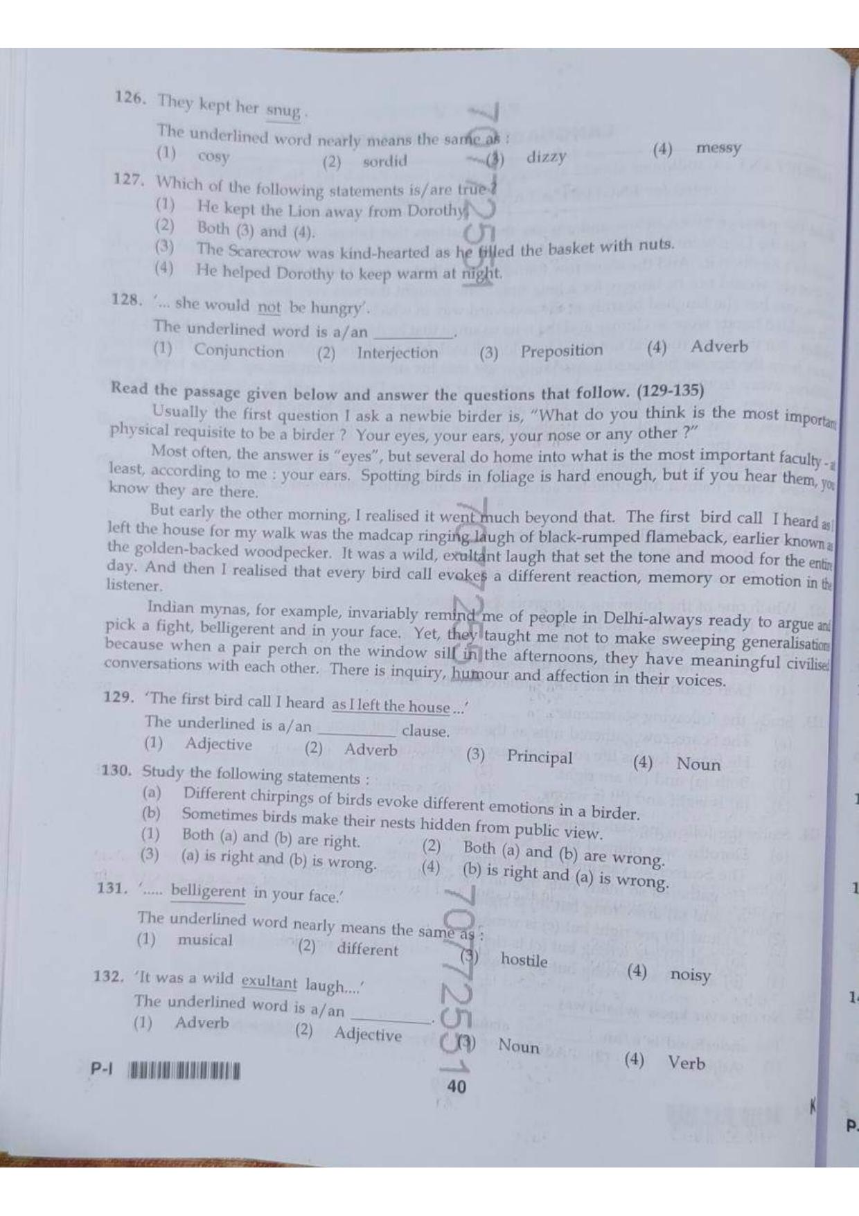 ctet paper 1 question paper SET K - Page 40