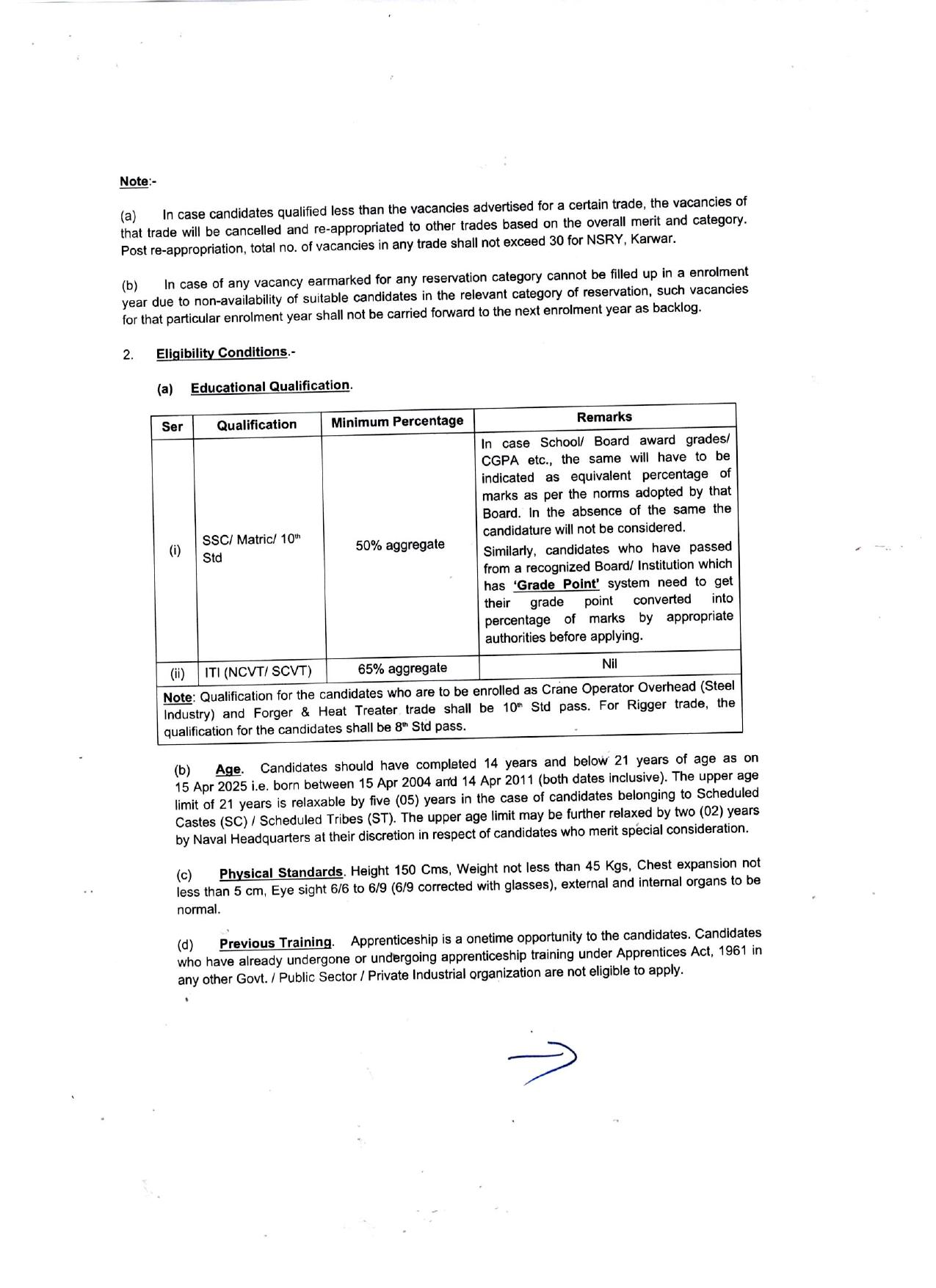 Naval Ship Repair Yard Apprenticeship Training Recruitment 2024 - Page 4