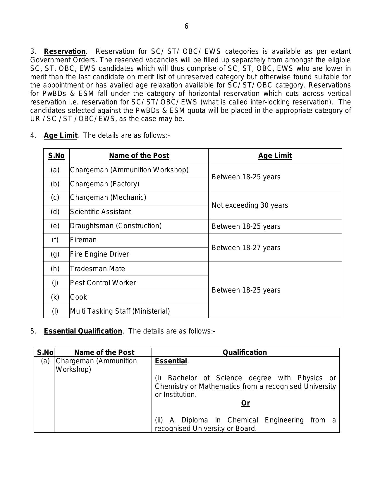 Indian Navy 741 Civilian Posts Recruitment 2024 - Page 6