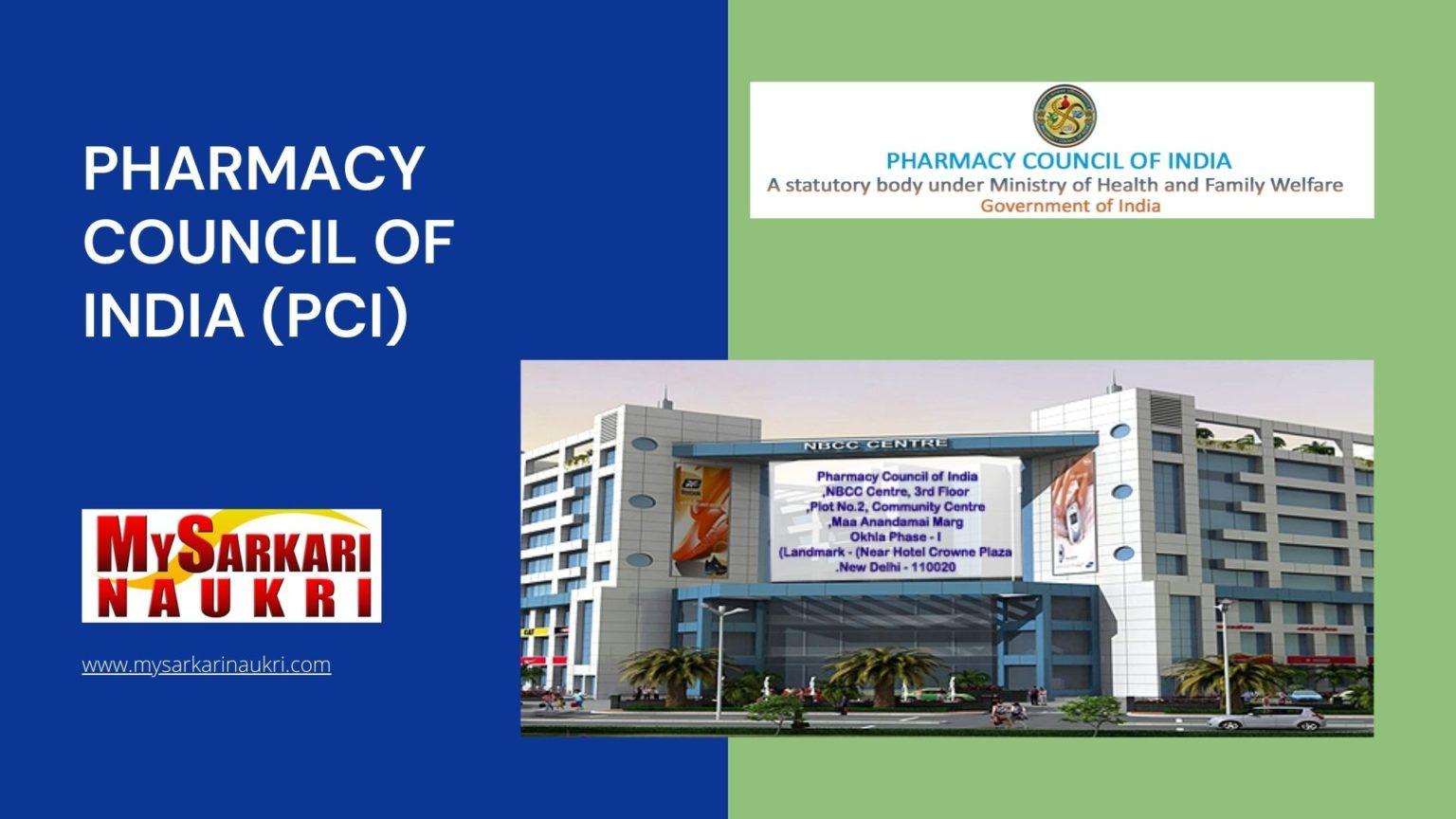 pharmacy-council-of-india-pci-recruitment-mysarkarinaukri-en