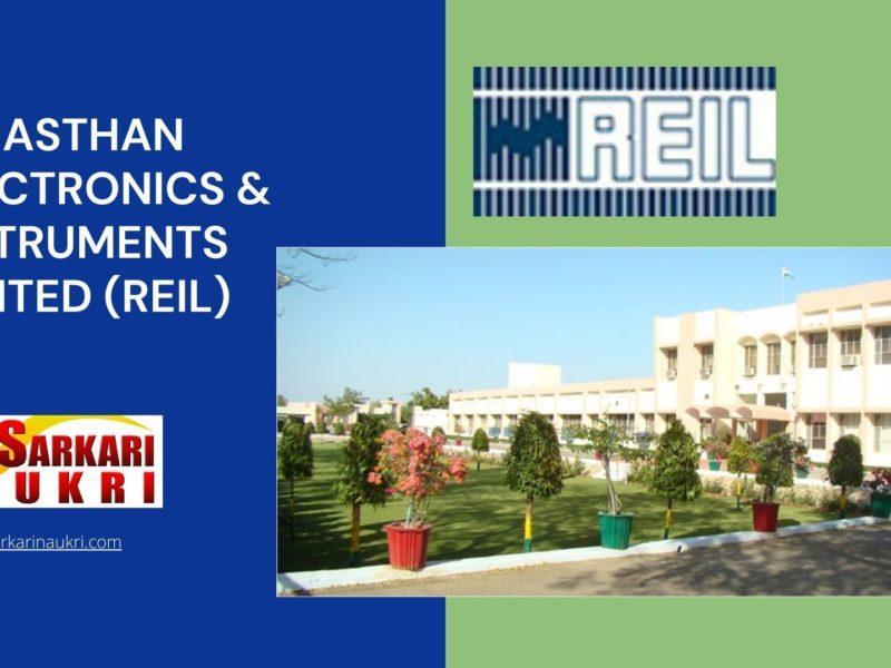 Rajasthan Electronics & Instruments Limited (REIL) Recruitment