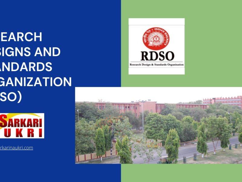 Research Designs and Standards Organization (RDSO) Recruitment