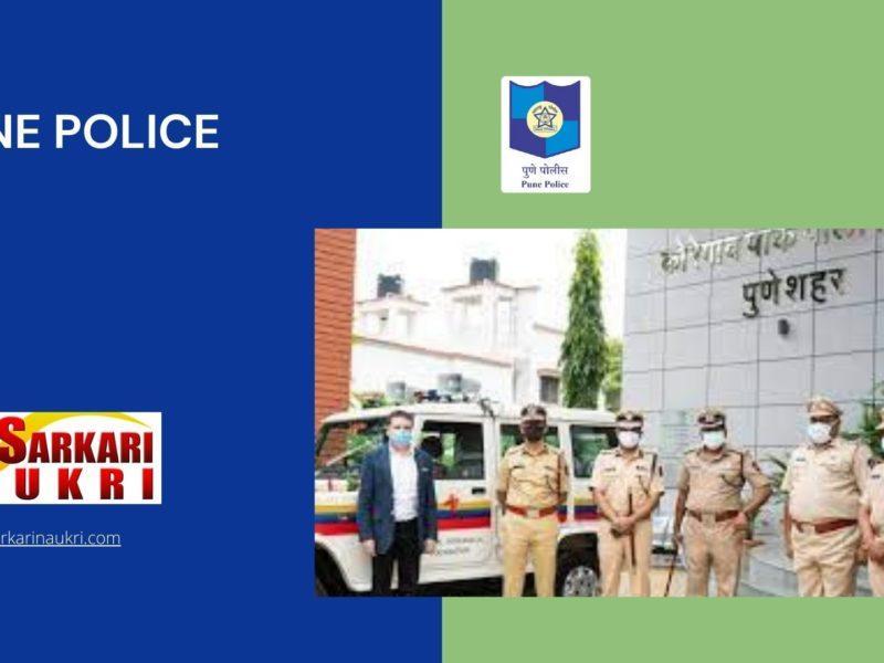 Pune Police Recruitment