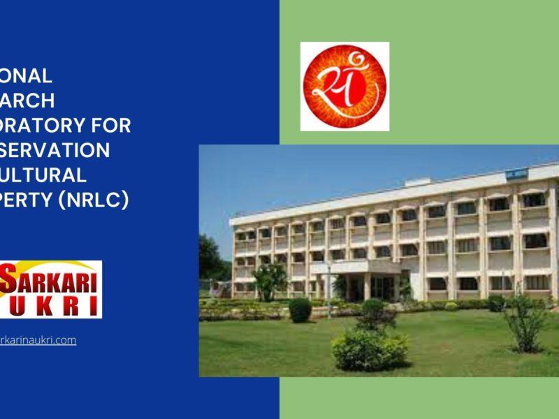 National Research Laboratory for Conservation of Cultural Property (NRLC) Recruitment