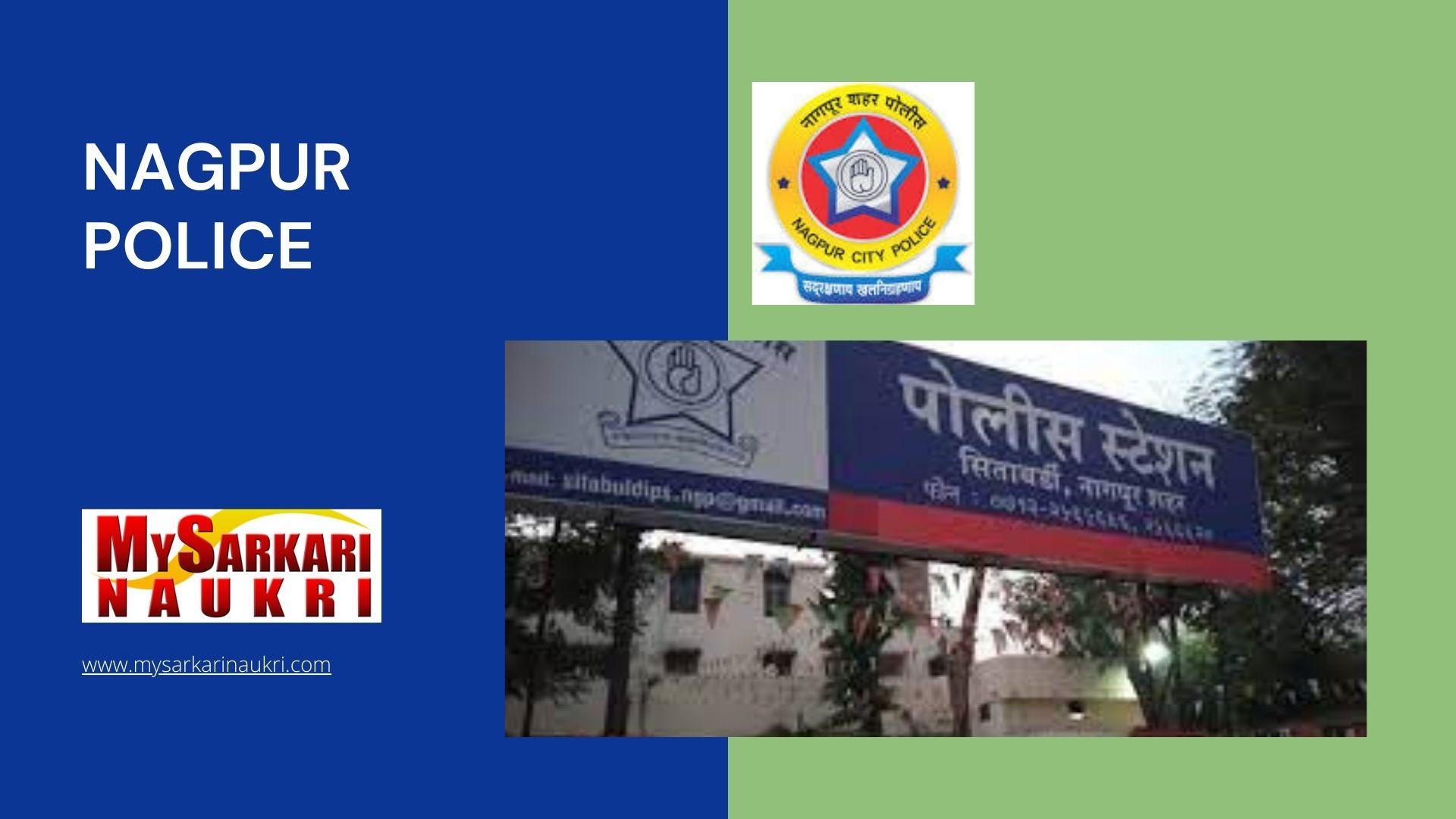 Nagpur Police Recruitment - MySarkariNaukri En