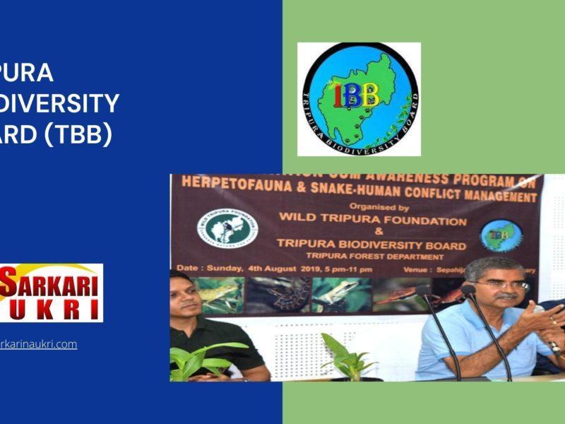 Tripura Biodiversity Board (TBB) Recruitment