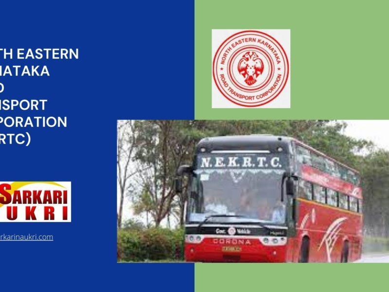 North Eastern Karnataka Road Transport Corporation (NEKRTC) Recruitment