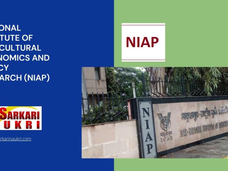 National Institute of Agricultural Economics and Policy Research (NIAP) Recruitment