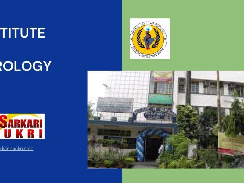 Institute of Serology Recruitment