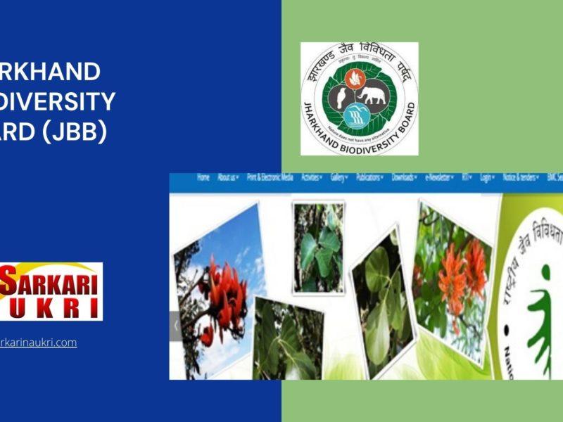 Jharkhand Biodiversity Board (JBB) Recruitment