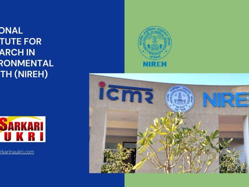 National Institute for Research in Environmental Health (NIREH) Recruitment