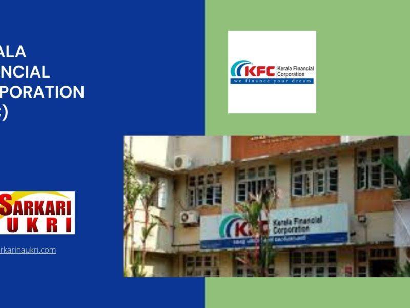 Kerala Financial Corporation (KFC) Recruitment