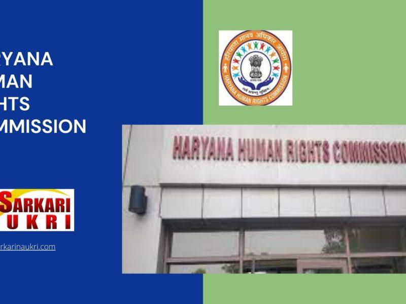 Haryana Human Rights Commission Recruitment