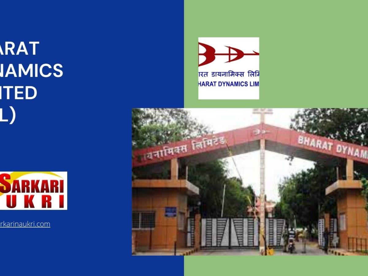Bharat Dynamics Limited (BDL) Recruitment