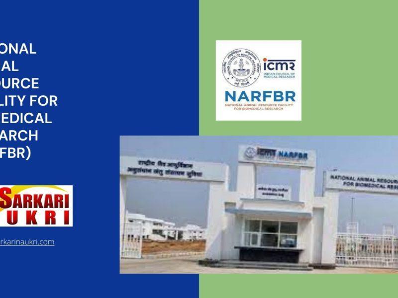 National Animal Resource Facility for Biomedical Research (NARFBR) Recruitment