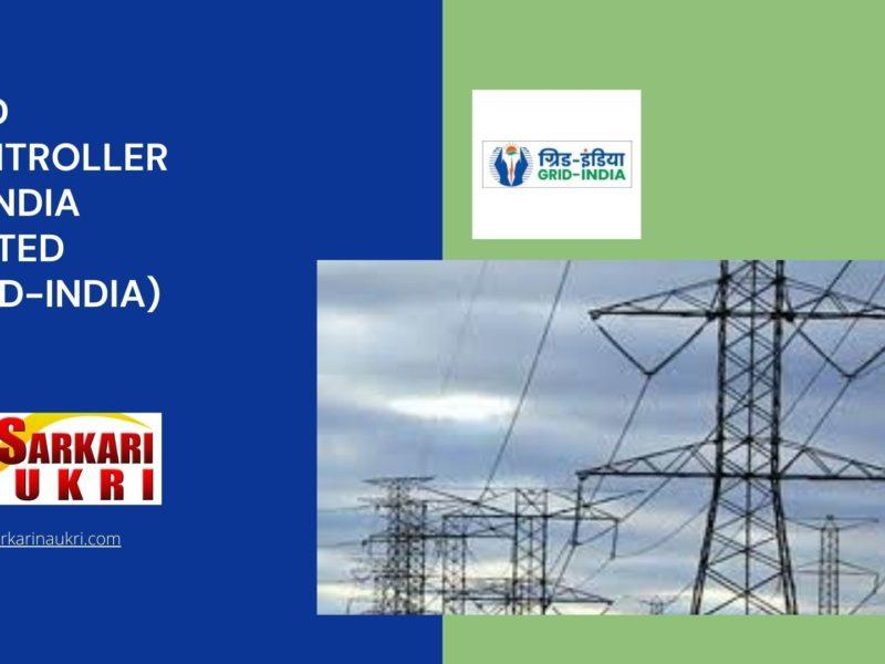 Grid Controller of India Limited (GRID-INDIA) Recruitment