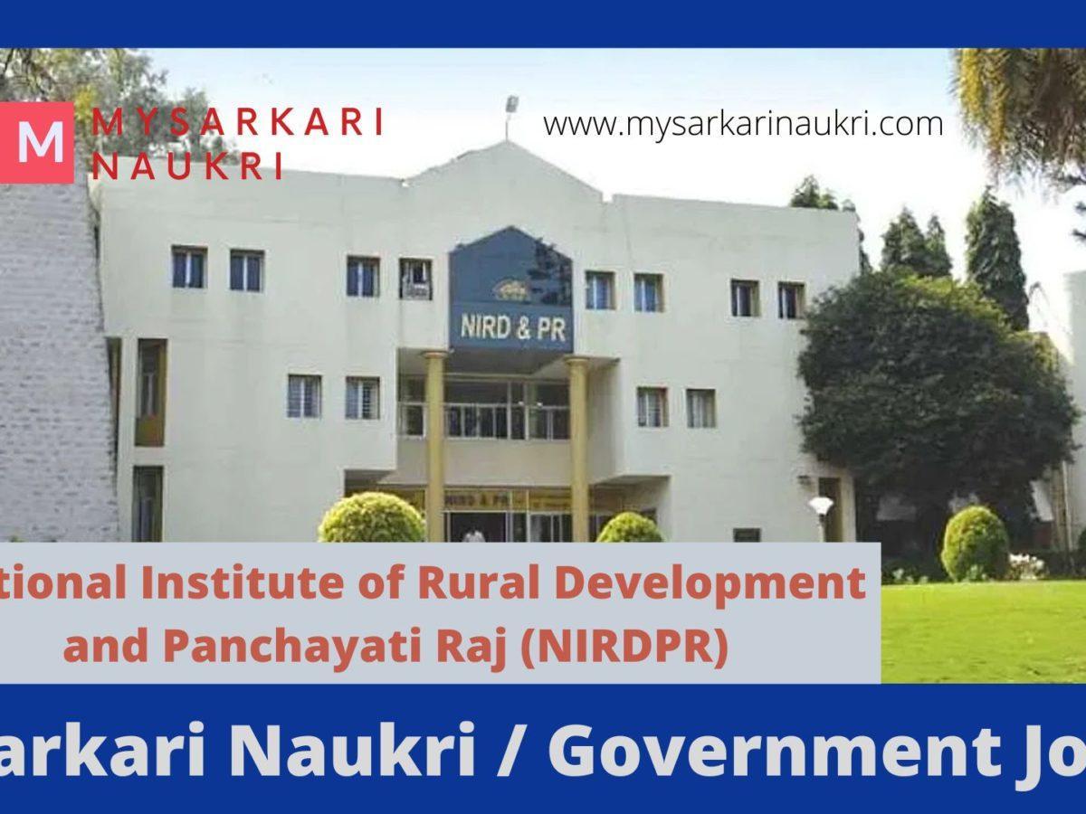 National Institute of Rural Development