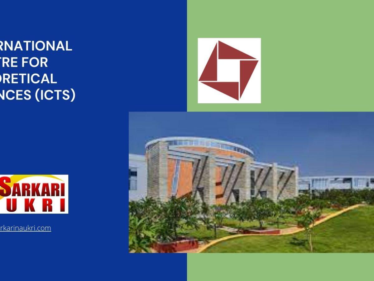 International Centre for Theoretical Sciences (ICTS) Recruitment