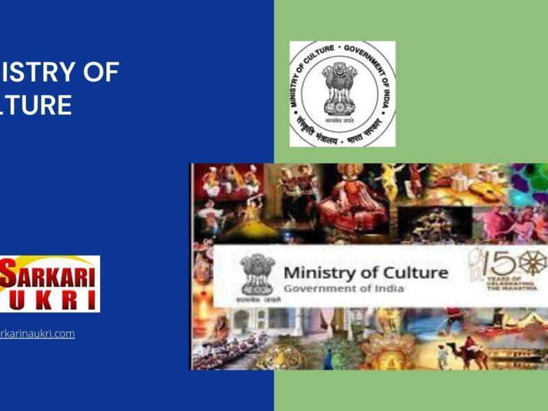 Ministry Of Culture Recruitment
