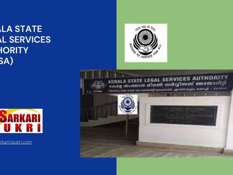 Kerala State Legal Services Authority (KELSA) Recruitment