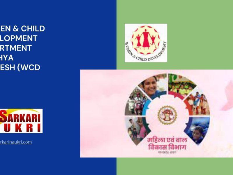 Women & Child Development Department Madhya Pradesh (WCD MP) Recruitment