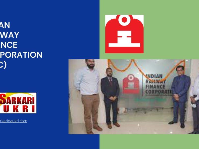 Indian Railway Finance Corporation (IRFC) Recruitment