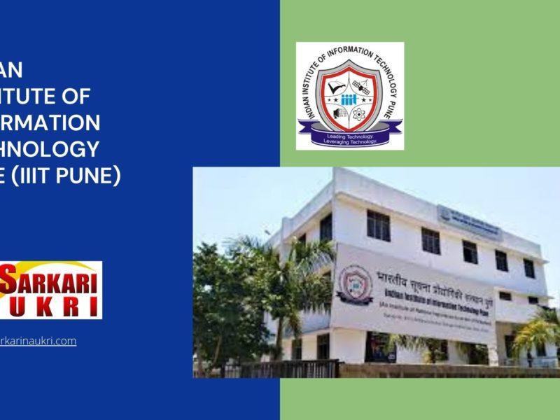 Indian Institute of Information Technology Pune (IIIT Pune) Recruitment