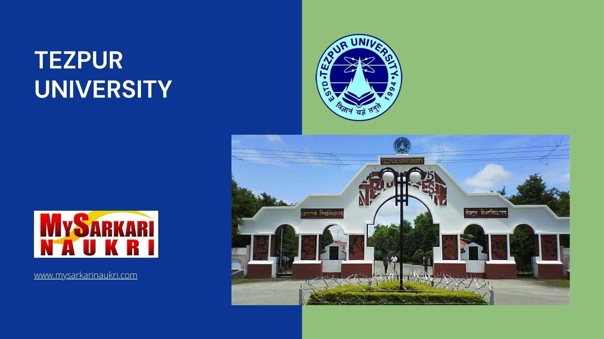 Top 68+ tezpur university logo - ceg.edu.vn