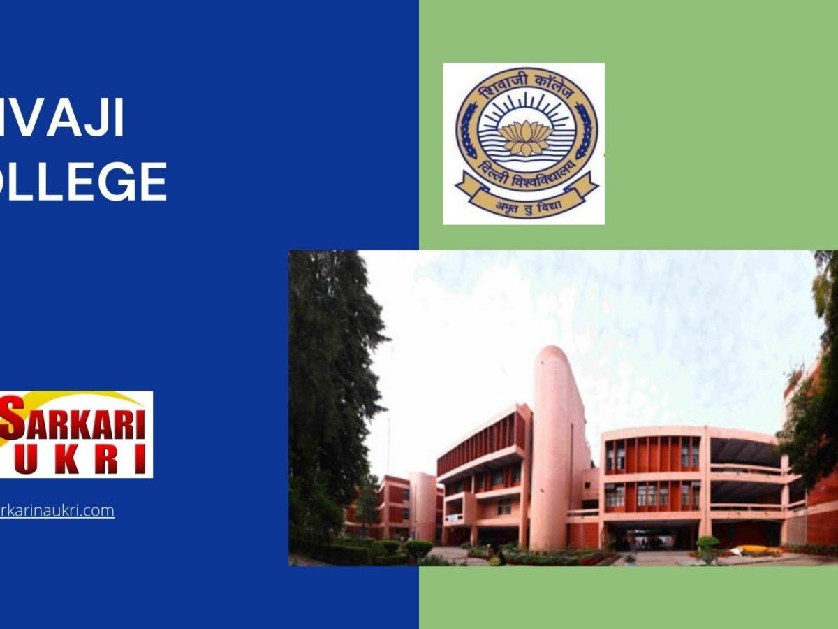 Shivaji College Recruitment