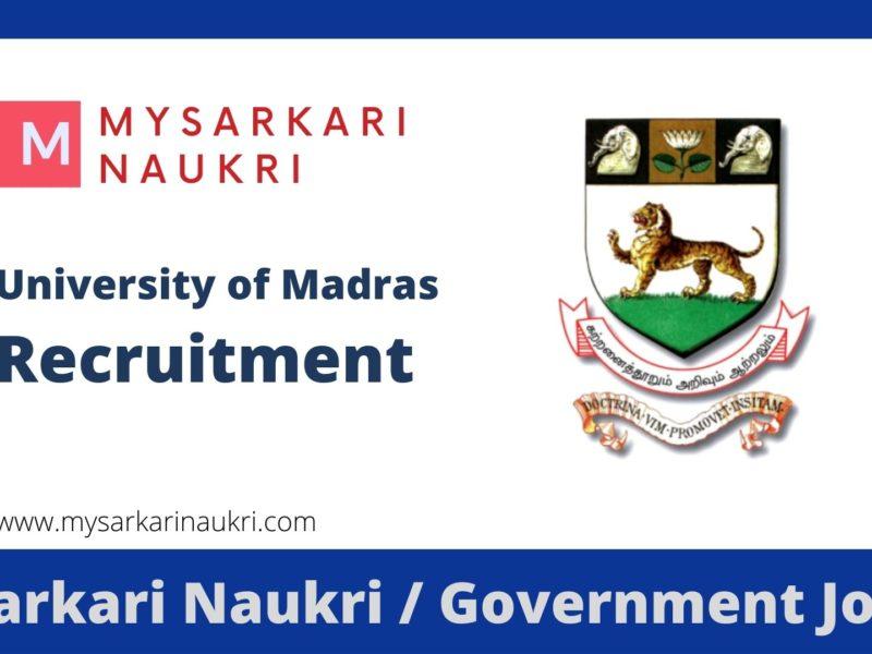 University of Madras