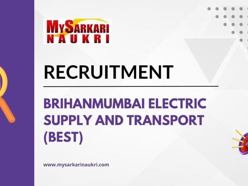 Brihanmumbai Electric Supply And Transport (BEST)