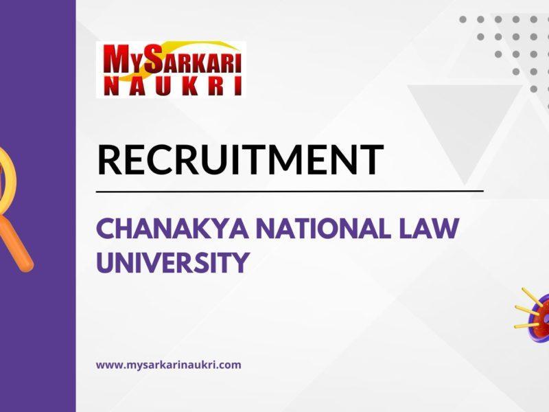 Chanakya National Law University