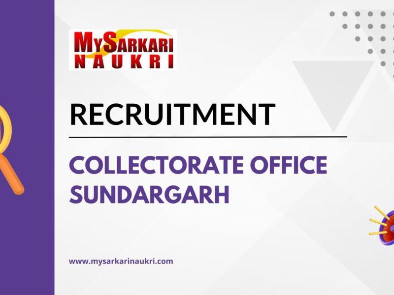 Collectorate Office Sundargarh