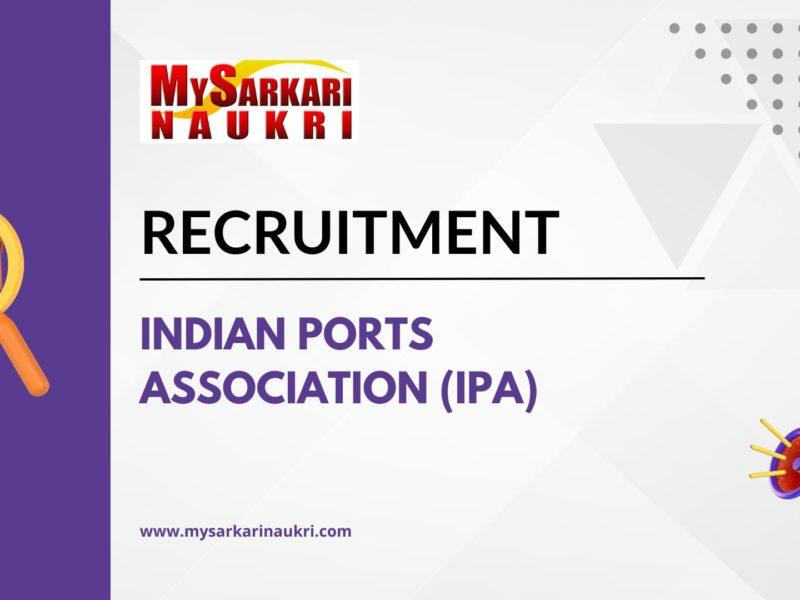 Indian Ports Association (IPA)