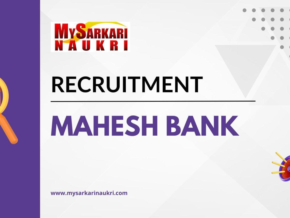 Mahesh Bank