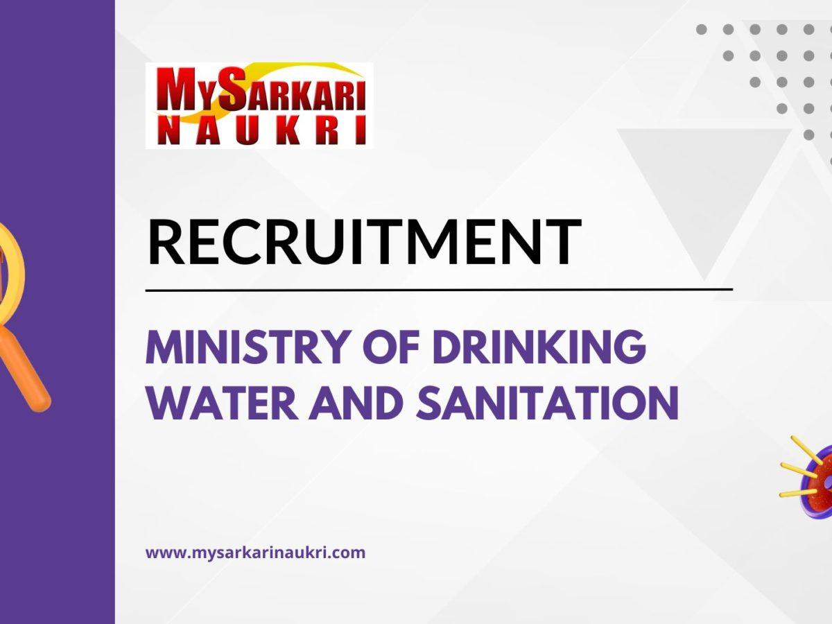 Ministry of Drinking Water and Sanitation