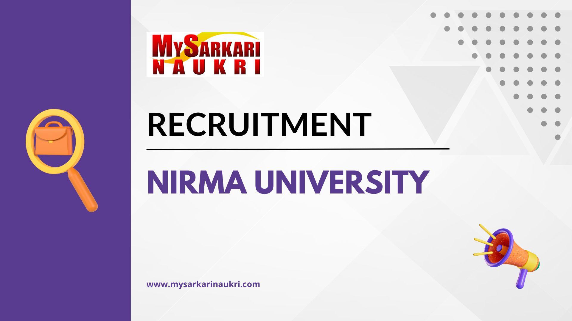 Nirma University en Instagram: 