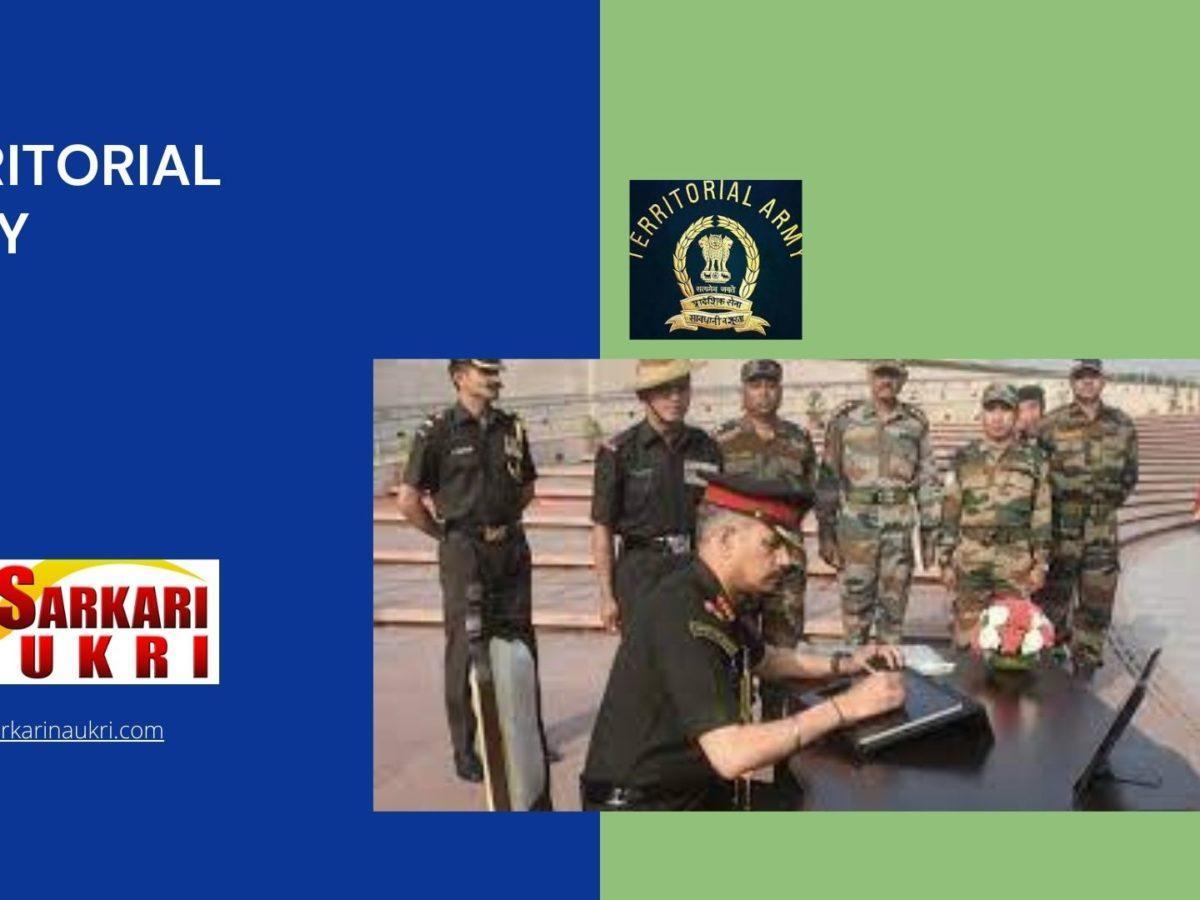 Territorial Army Recruitment