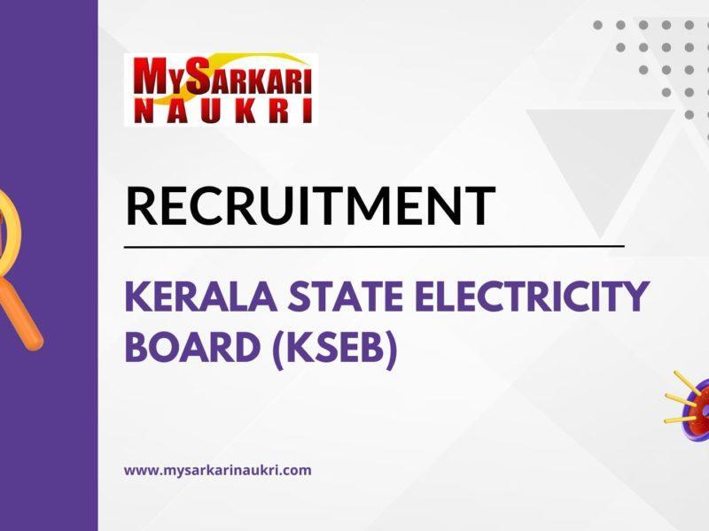 Kerala State Electricity Board (KSEB) Recruitment