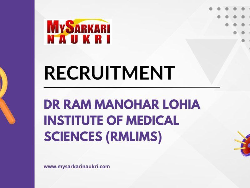 Dr Ram Manohar Lohia Institute of Medical Sciences (RMLIMS)