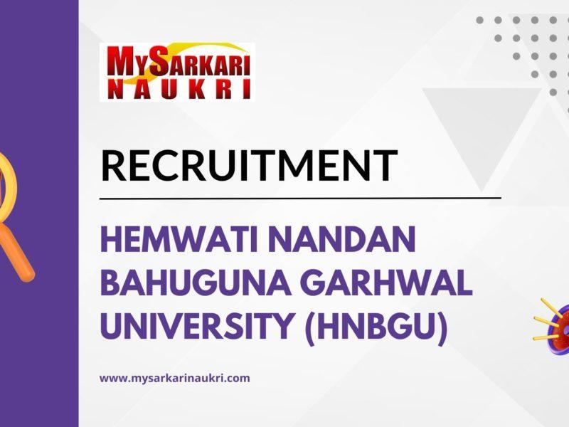 Hemwati Nandan Bahuguna Garhwal University (HNBGU)