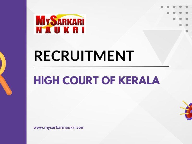 High Court of Kerala