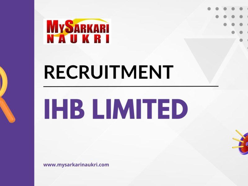 IHB Limited