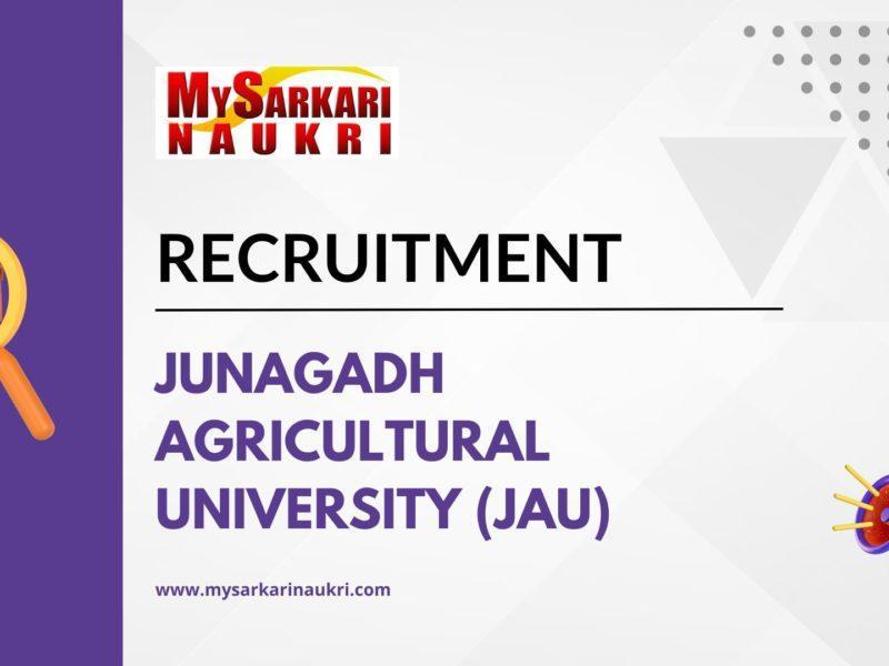 Junagadh Agricultural University (JAU)