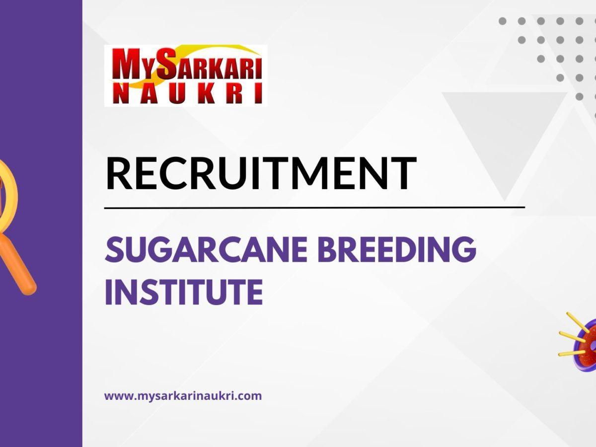 Sugarcane Breeding Institute