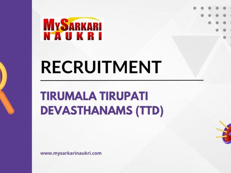 Tirumala Tirupati Devasthanams (TTD)
