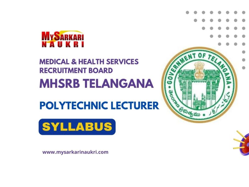 Telangana Staff Nurse Syllabus