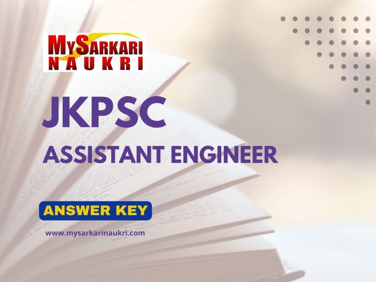 JKPSC AE Answer Key